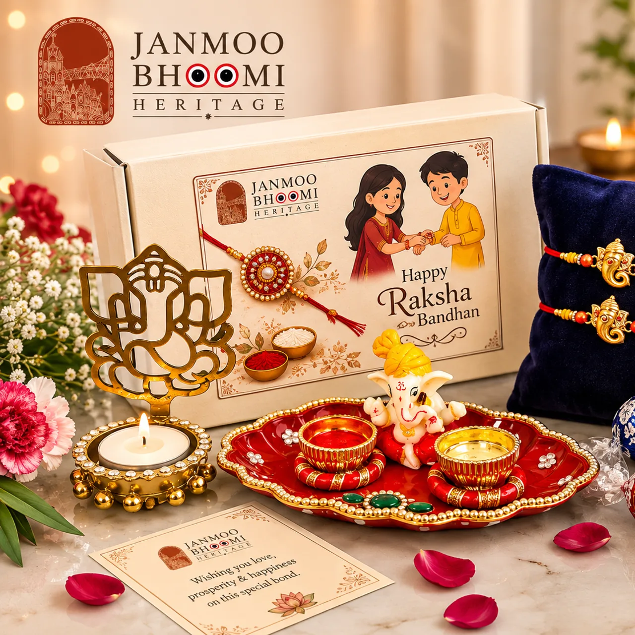 Raksha Bandhan Illustrated Gift Box